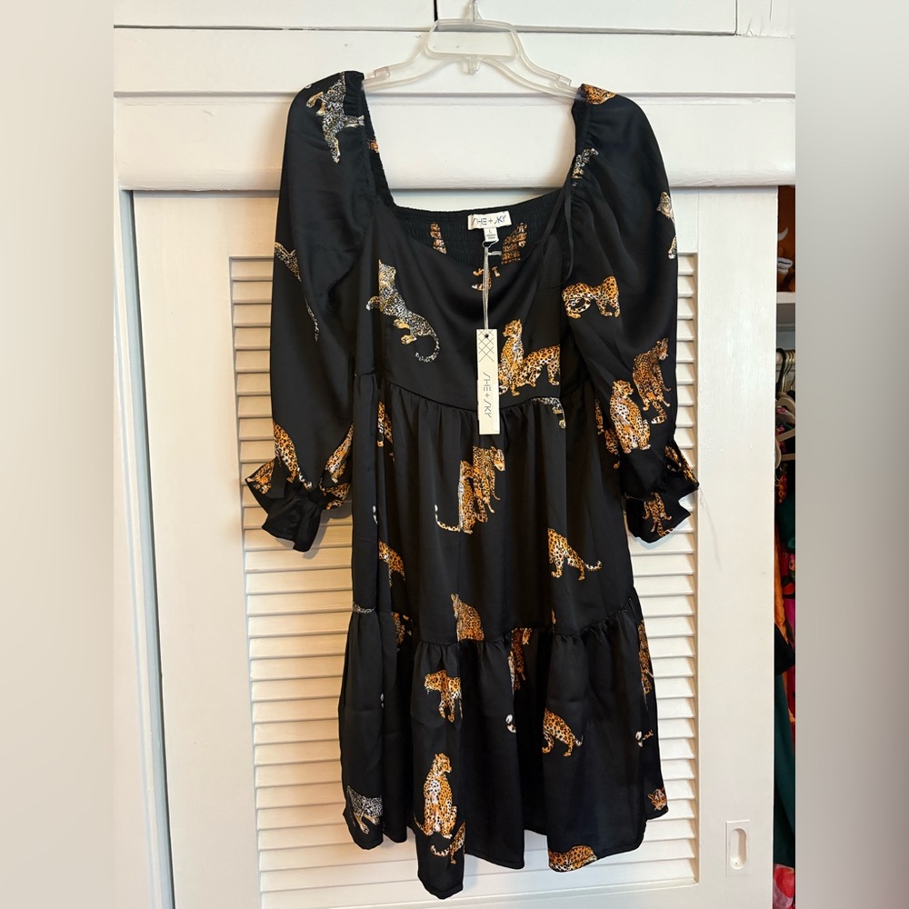 Dress with Jaguars